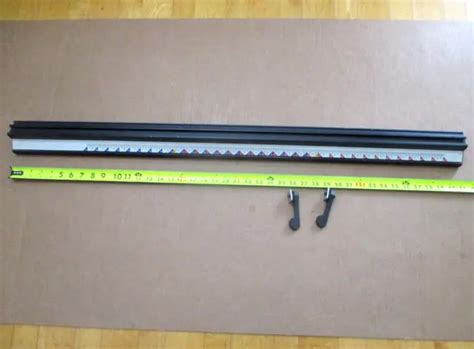 10and Ryobi Table Saw System Model Bt3100 Front Fence Rail 0181010812 W