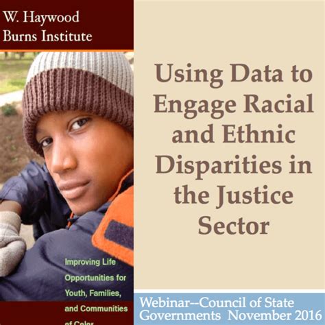 Identifying Racial And Ethnic Disparities In The Criminal And Juvenile