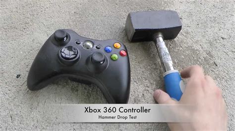 Xbox 360 Controller Hammer Drop Test Youtube