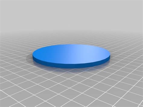 Free Stl File Flat Thin Circle 🟣・object To Download And To 3d Print・cults
