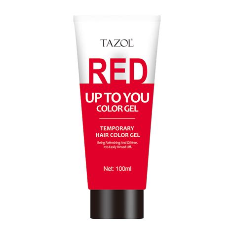 Traditional hair dyes are known to degrade the protein in your hair, while also wicking away moisture, explains crighton. China Tazol Temporary Hair Color Gel with Red Color 100g ...