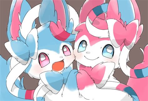 Extremely Cute Shiny Sylveon And Sylveon Cute Pokemon Pictures