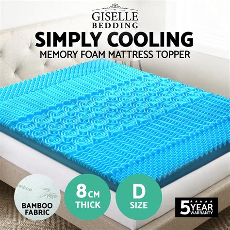 Gel swirl mattress topper bring new life to your mattress by adding a cool, comfortable, supportive layer. Giselle Bedding COOL GEL Memory Foam Mattress Topper ...