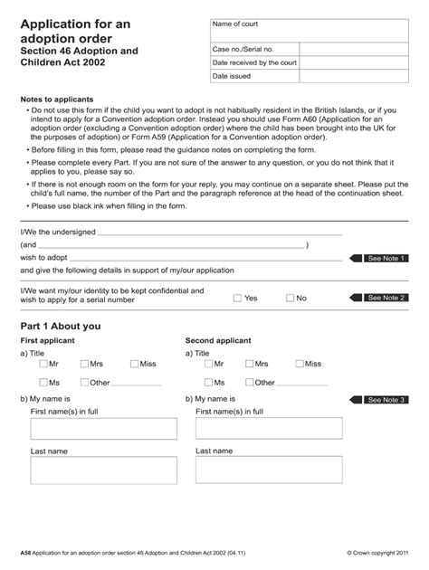 Adoption Forms Pdf 2020 2022 Fill And Sign Printable Template Online