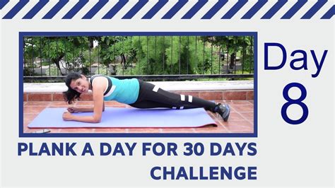 Plank A Day For 30 Days Challenge Day 8 Insane Results After 30 Days