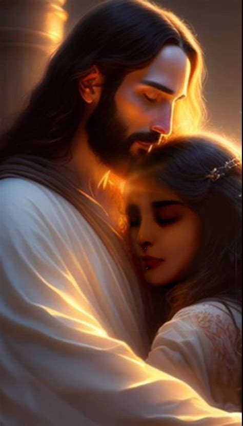 Hugs From Jesus 💛 Jesus Smiling Pictures Of Jesus Christ Jesus Painting