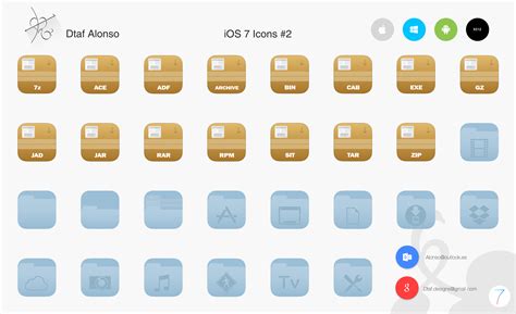 Ios 7 Icons 2 By Dtafalonso On Deviantart