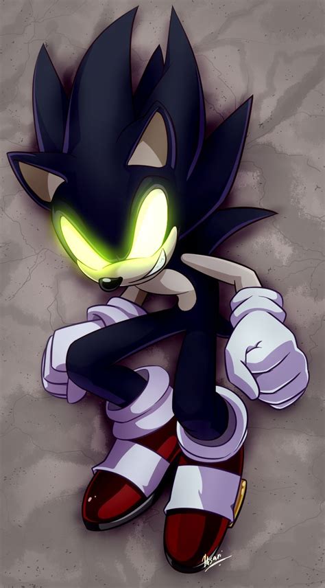 Dark Sonic Colored By Myly14 On Deviantart Personajes De Terror