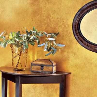 Shop wayfair for all the best copper metal wall decor. Add Shimmer With Paint | 32 Ways to Deck the Walls for the ...