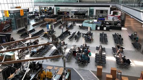 Coronavirus Airports At Risk Of Closure As Flights Drop Bbc News