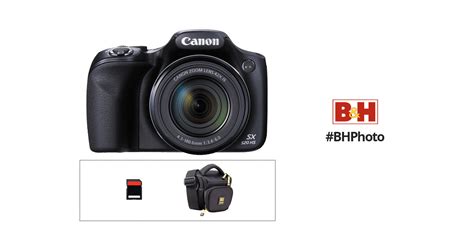 Canon Powershot Sx520 Hs Digital Camera Basic Kit Black Bandh