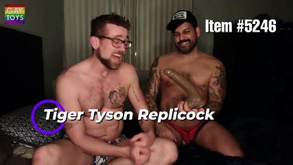 Tiger Tyson Replicock Inches Pornstar Monster Dildo For Gay