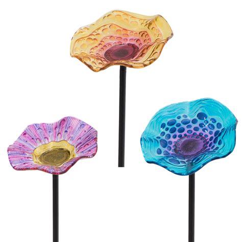 Ordering beautiful, fresh flowers with janet's flower shop is easy and convenient. Sunjoy Sunjoy Flower Solar Garden Stake, set of 3 ...