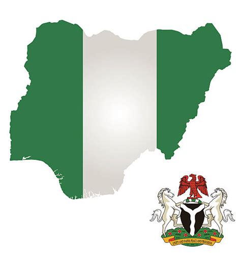 Royalty Free Map Of Nigeria Clip Art Vector Images And Illustrations