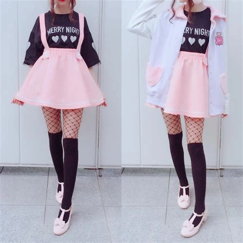 Cute Stretchy Kitty Skirt San In Kawaii Clothes Harajuku Fashion Pastel Fashion