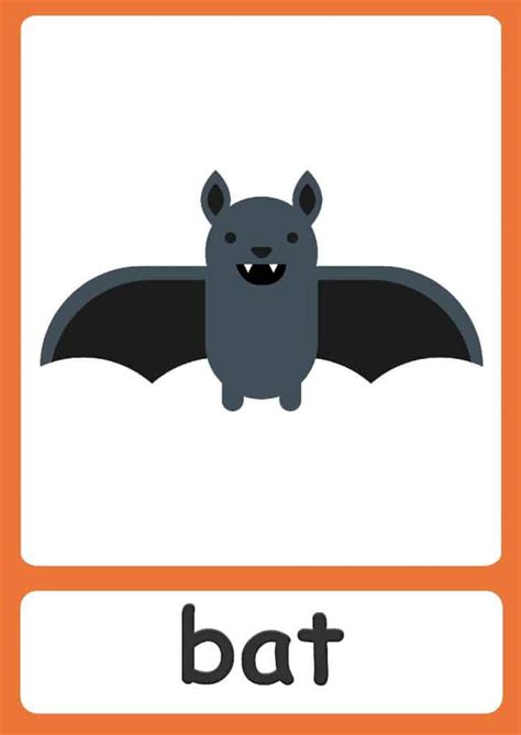 Halloween Flashcards For Kids 28 Free Flashcards For Kindergarten