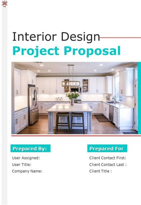 Interior Design Proposal Template Slide Team