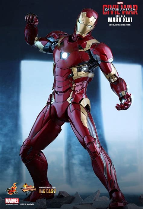 Iron Man Mark Xlvi Von Hot Toys Aus Marvels Captain America Civil War