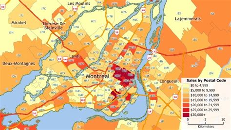 Canada Postal Code Mapping Software - Postal Code Maps