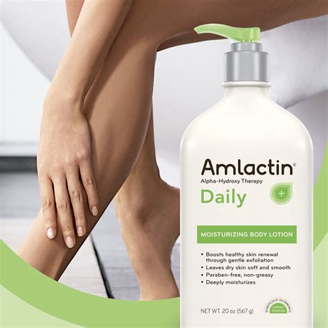 Amlactin Daily Moisturizing Body Lotion 141 Ounce Pack Of 1 Bottle