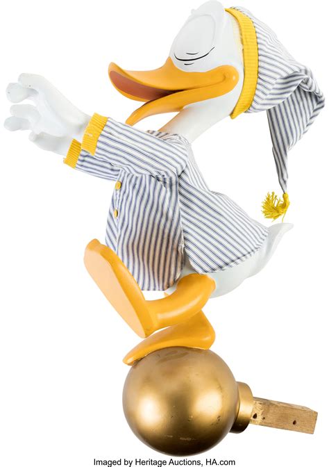 The Disney Store Sleepwalking Donald Duck Store Displayed Lotid