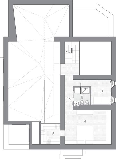 First Floor Plan Of Renovated Apartment In Rome By Scape Rome
