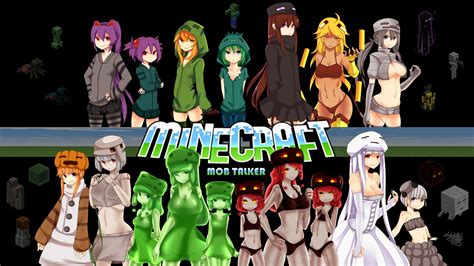 Wallpaper Ilustrasi Anime Payudara Besar Minecraft Gambar Kartun