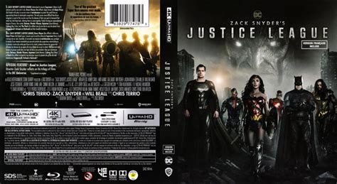 Zack Snyders Justice League 2021 4k Uhd Cover Dvdcovercom
