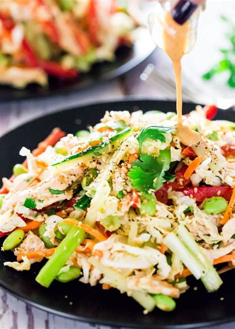 Asian Chopped Chicken Salad Jo Cooks