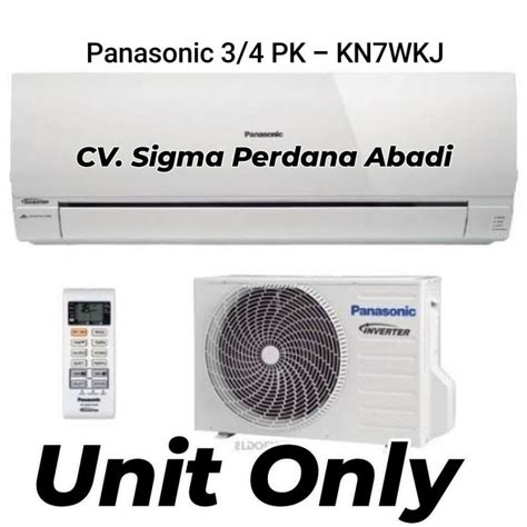 Ac Panasonic 34 Pk Standard Low Watt Kn7wkj Lazada Indonesia