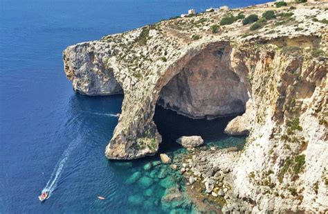 Blue Cave Malta 2016 April Outdoor Water Places