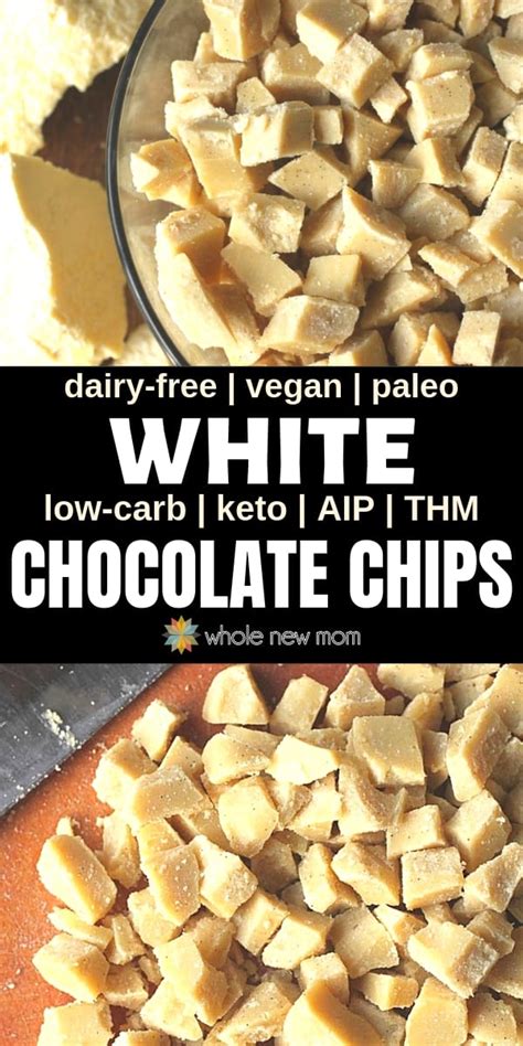 See more ideas about kosher chocolate, soy free chocolate, dessert recipes. White Chocolate Chips (dairy, soy, and sugar free)