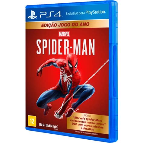 Game Marvels Spider Man Game Of The Year Ps4 Submarino