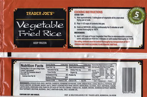 Review Trader Joes Vegetable Fried Rice Shop Smart