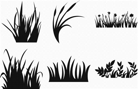 Grass Svg Eps Png Dxf Clipart for Cricut and Silhouette - Etsy UK