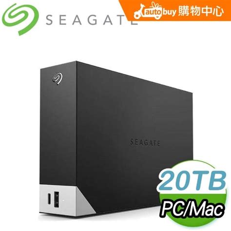 【seagate 希捷】one Touch Hub 20tb 35吋外接硬碟 Stlc20000400 Momo購物 2024年09月