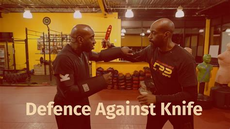Defence Against Knife Self Defence Techniques Youtube