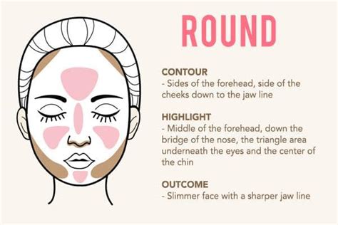 For a round face the contouring of the face is very important to give it a more oval and chiselled look. 7 Amazing Makeup Tips For Round Chubby Face Look Thinner | Trabeauli