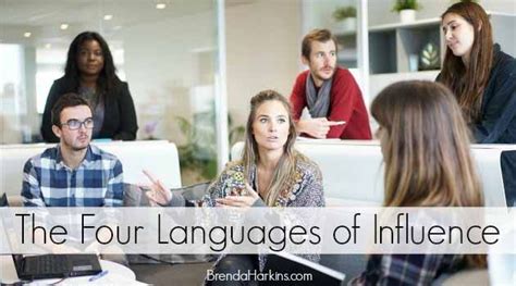 the four languages of influence brenda harkins