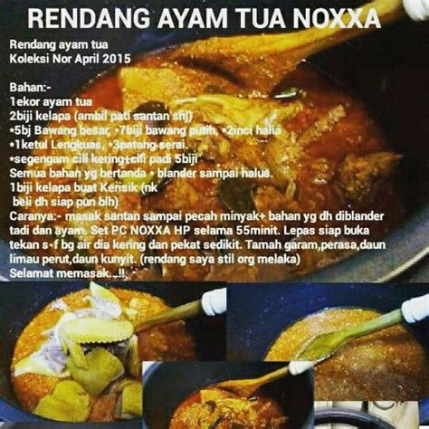 Check spelling or type a new query. Rendang ayam tua | Pressure cooker recipes, Recipes, Cooking