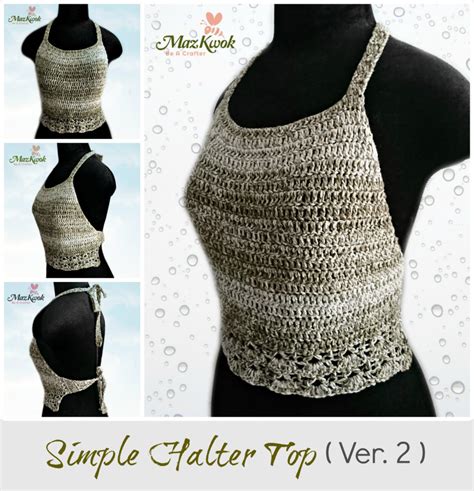 Crochet Simple Halter Top Crochet Halter Top Crochet Halter Top Free