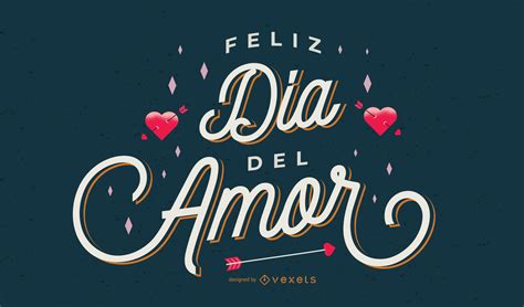 Descarga Vector De Diseño De Letras En Español De San Valentín
