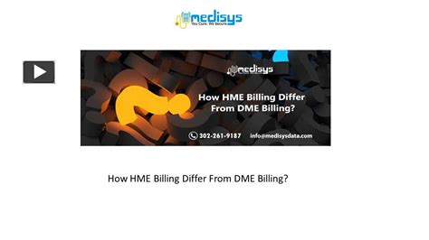 Ppt How Hme Billing Differ From Dme Billing Powerpoint Presentation