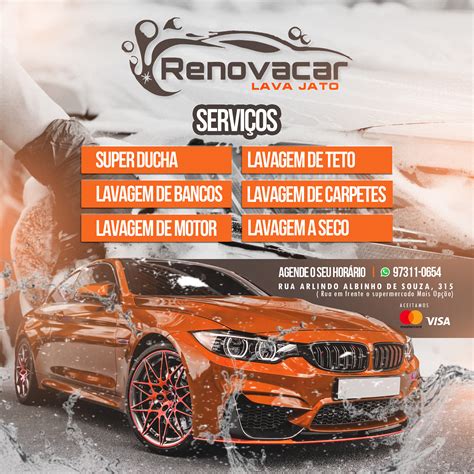 Renovacar Lava Jato On Behance