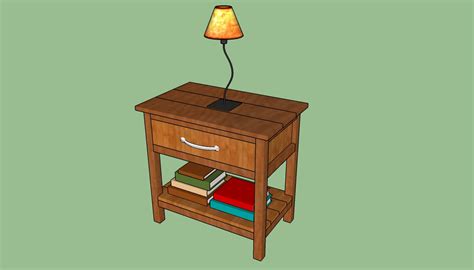 How To Build A Bedside Table Howtospecialist How To Build Step By