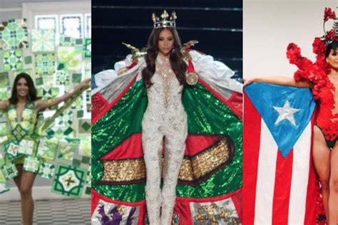 Repasamos últimos Trajes Típicos De Las Miss Puerto Rico En Miss Universe Metro