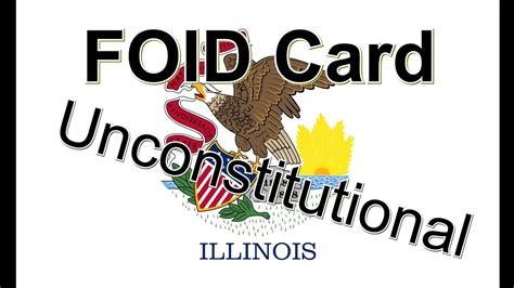 If convicted, the offender can. Judge Rules Illinois FOID Card Unconstitutional - YouTube