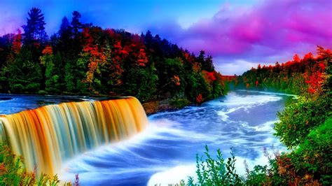 A desktop wallpaper is highly customizable, and you can give yours a personal touch by adding your images (including your photos from a camera) or download beautiful pictures from the internet. Nature Waterfall Hd Wallpapers 6 : Hd Wallpapers