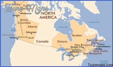 North America Map Of Vancouver