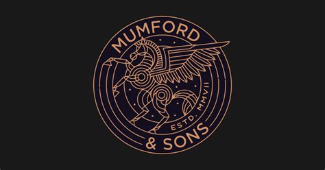 Black Logo Mumford And Sons Mumford Sons Sticker Teepublic